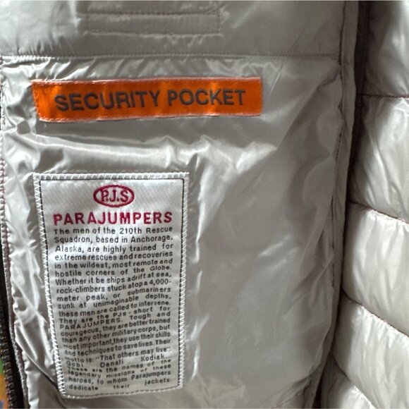 Parajumpers Women's Quilted Irene Lightweight Down Jacket Scarlet NWT MSRP $575 - Picture 7 of 9